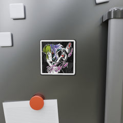 Kandi Cute Yandere Anime Girl Kiss-Cut Magnets