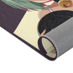 Minthe - Creepy cute neko anime girl Area Rug