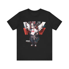 Kira - Angel demon elf cyberpunk cute anime girl Unisex T-shirt