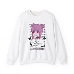 Budo Kawaii Sad Anime Girl Unisex Sweatshirt