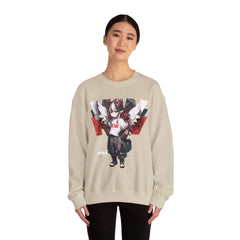 Kira - Demon Angel Elf Cyberpunk cute anime girl unisex Sweatshirt