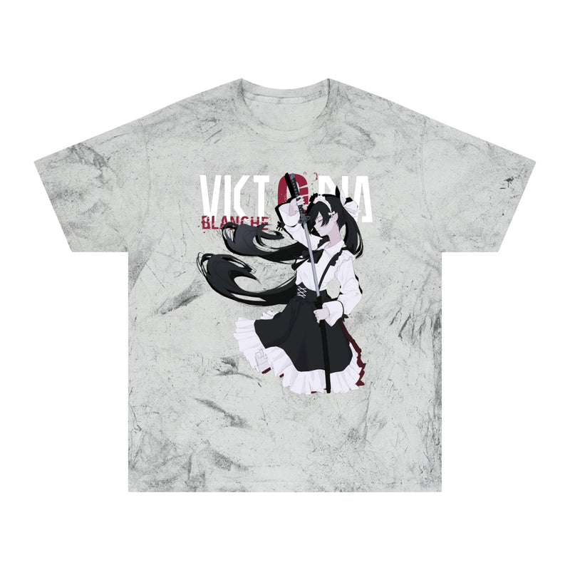 Victoria Blanche side - Deadly Maid Waifu Anime Girl Unisex Color Blast T-Shirt