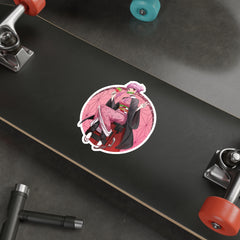 Budo cosplaying as Nezuko - cute waifu Die-Cut Sticker