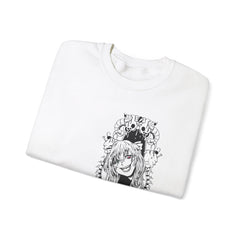 White Yangire yamikawaii unisex Sweatshirt