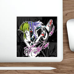 Kandi Cute Yandere Anime Girl Die-Cut Sticker