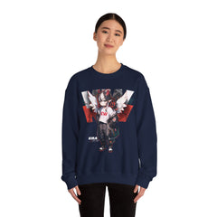 Kira - Demon Angel Elf Cyberpunk cute anime girl unisex Sweatshirt