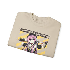 Lucille Toilet Paper Crisis Survivor Sexy Bad Anime Nun Unisex Sweatshirt