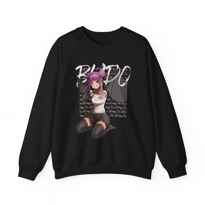 Budo 40% Transformation sad anime girl Unisex Sweatshirt