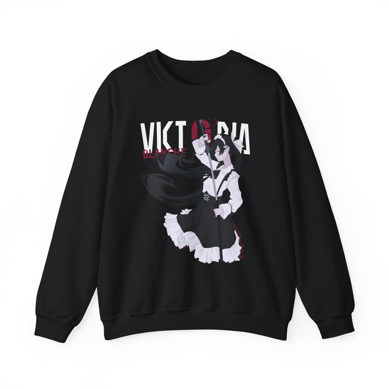 Victoria Blanche side - Deadly maid anime girl Unisex Sweatshirt