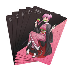 Budo cosplaying as Nezuko - cute anime girl Poker Cards