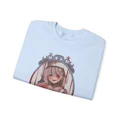 Hitomi creepy anime nurse unisex Sweatshirt