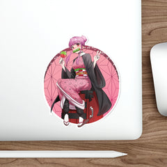 Budo cosplaying as Nezuko - cute waifu Die-Cut Sticker