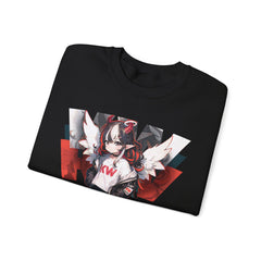 Kira - Demon Angel Elf Cyberpunk cute anime girl unisex Sweatshirt