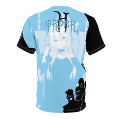 Hikari Sama anime girl Unisex AOP Cut & Sew T-shirt