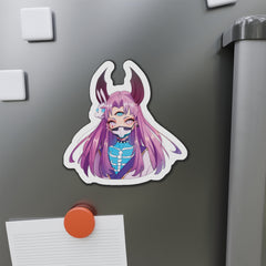 Bust up-Maaya Cosplaying as Kaguya from Naruto - Cute Anime Girl Kiss-Cut Magnets