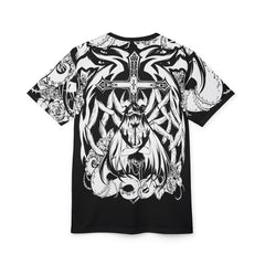 Voido gothic anime Unisex AOP Cut & Sew T-shirt