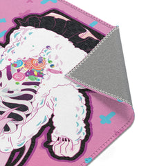 Pink Maaya XP - Creepy kawaii anime girl Area Rug