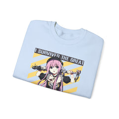 Lucille Toilet Paper Crisis Survivor Sexy Bad Anime Nun Unisex Sweatshirt