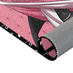 Budo - Nezuko cosplay - kawaii anime girl Area Rug