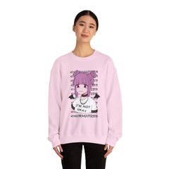 Budo Kawaii Sad Anime Girl Unisex Sweatshirt