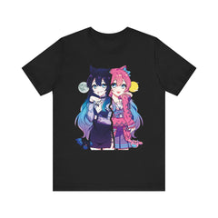 Helena and Helana Kawaii Anime Vampire Twins Unisex T-shirt