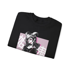 Oni-Hime B&W 1.2 anime girl unisex Sweatshirt