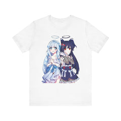 Saidah and Laylah - Dark and Light Angel Twins Unisex T-shirt