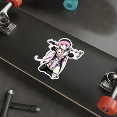 Lucille Sexy Bad Anime Nun Die-Cut Sticker