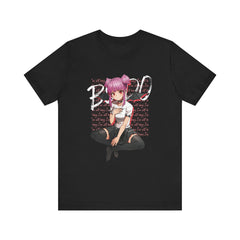 Budo 0% Transformation sad anime girl Unisex T-shirt