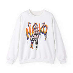 Tori - Orange tornado - Neko skater anime girl Unisex Sweatshirt