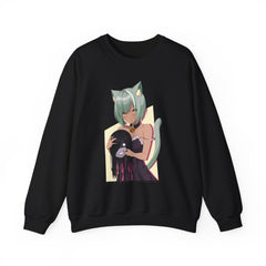 Minthe V2 Creepy Cute Kawaii Neko Anime Girl Unisex Sweatshirt