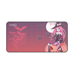 Yuuki - anime witch girl 32"x 16" XL Mouse Pad Desk Mat