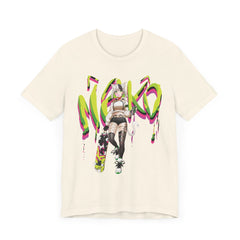 Tori - Original - Neko skater anime girl Unisex T-shirt