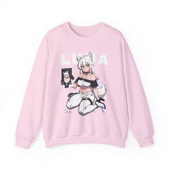 Luna - Wolf anime girl - werewolf Sweatshirt