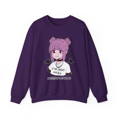 Budo Kawaii Sad Anime Girl Unisex Sweatshirt