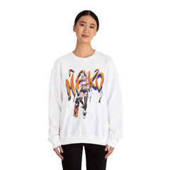 Tori - Orange tornado - Neko skater anime girl Unisex Sweatshirt