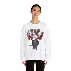 Kira - Demon Angel Elf Cyberpunk cute anime girl unisex Sweatshirt