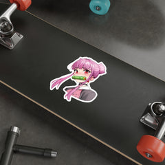 Budo cosplaying as Nezuko - Head - cute waifu Die-Cut Sticker