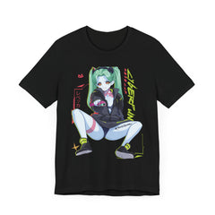 Rebecca - Cyberpunk Anime Girl Unisex T-shirt