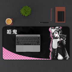 Oni-Hime Black Hentai Demon Kawaii Anime Girl 32"x16" XL Mouse Pad / Desk Mat