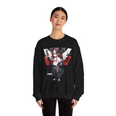 Kira - Demon Angel Elf Cyberpunk cute anime girl unisex Sweatshirt