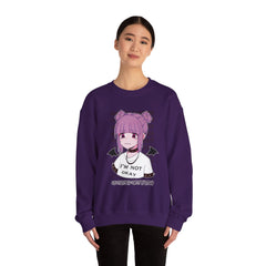 Budo Kawaii Sad Anime Girl Unisex Sweatshirt