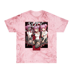 Budo Transformation Sad Anime Girl Unisex Color Blast T-Shirt