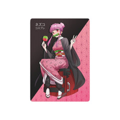 Budo cosplaying as Nezuko - cute anime girl Poker Cards