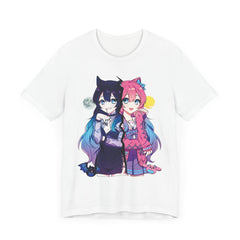 Helena and Helana Kawaii Anime Vampire Twins Unisex T-shirt