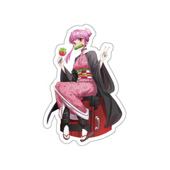 Budo cosplaying as Nezuko - Full - cute waifu Die-Cut Sticker