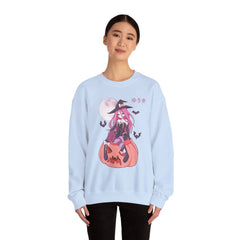 Yuuki cute anime witch unisex Sweatshirt