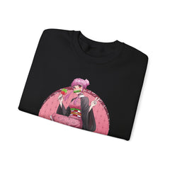 Budo cosplaying as Nezuko - cute anime girl Unisex Sweatshirt