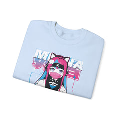 Meena - Creepy cute skeletal kawaii anime girl unisex Sweatshirt