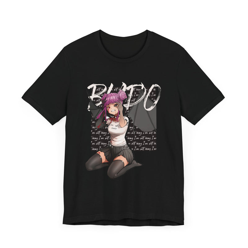 Budo 40% Transformation sad anime girl Unisex T-shirt